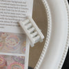 1# white ladder hair clip