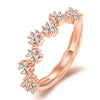 Rose gold / adjustable opening