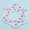Waterproof bib [blue triangle]