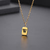 W-gold-necklace length 45cm