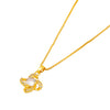 Micro paved pinwheel pendant (single pendant)