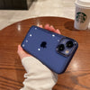 J[glass lens-integrated dustproof] blue / apple 11