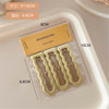 4# yellow wave bb clip [three-piece set]