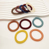 Frosted fine transparent telephone cord - mixed color