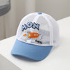 Blue rocket mesh cap / adjustable hat circumference (49-53cm)