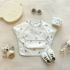 【short-sleeved】cream olive gown 크림색 / s code [6 months-18 months]