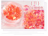 Nail art shell paper-fantasy orange / 5g/bottle