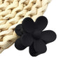 Black / 3.5cm flower clip