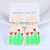 Contrast color cactus