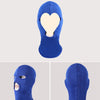 Three-hole headgear [royal blue-milk silk] / default