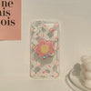 Full screen peach + pink flower bracket / 14promax