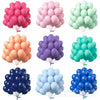 5 inches 50 black balloons 2 rolls of ribbon