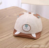 Bear ears - coffee color / reference 6-20 months (46-48cm hat circumference can be adjusted)