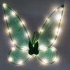 Green wings + warm light / one size fits all