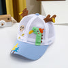 Blue giraffe mesh cap / adjustable hat circumference (49-53cm)