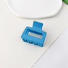 Matte hole blue / plastic/resin