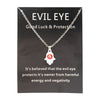 Red eye silver chain