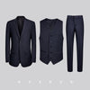 Navy blue three piece set / 165/84（44a）