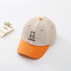 Orange luyoyo bear / adjustable hat circumference (49-53cm)