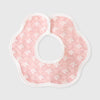 Glitter pinwheel lace waterproof bib