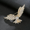 Full diamond eagle gold