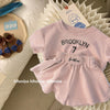 Pink [top + shorts] / 90
