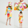 Colorful star pegasus bathrobe / 120cm