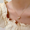 Tulip pearl necklace