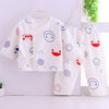 White smiley face suit / 52cm recommended 0-1 month
