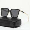 Off-white frame black gray film