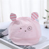 Hat brim bear - pink / 0-6 months - one size fits all