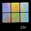 Jvl023 / laser hollow stickers