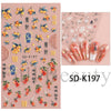 Embossed sticker 5d-k197 (cardboard packaging) / normal specifications