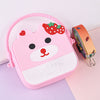 Pink strawberry bear
