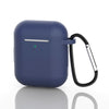Dark blue [silicone buckle earphone cover]