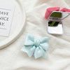 Flip mirror holder - bow - blue