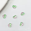01 pink green / 7*8.5mm