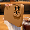 Pupil eye tpu [brown] / iphone 14