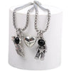 A pair of picking stars + holding stars and heart magnets
