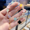 R9 black clover bracelet candy color