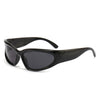 C9 bright black frame gray film