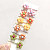 14# five-leaf round flower (set of 10)