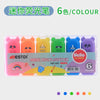 6 colors / oblique head