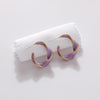 Cream purple preserved gold