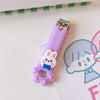 6# purple rabbit head