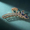 Gold crystal mermaid