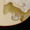 Flower diamond ring r086 / opening is adjustable