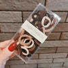 2.5cm coffee color 80 pieces/box