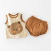 Coffee bear suit / 73cm