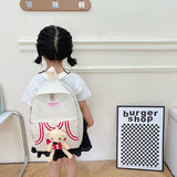 2022 New Cartoon Cute Rabbit Backpack Female Baby 3-6 Years Old Children's Kindergarten School Bag Small Backpack